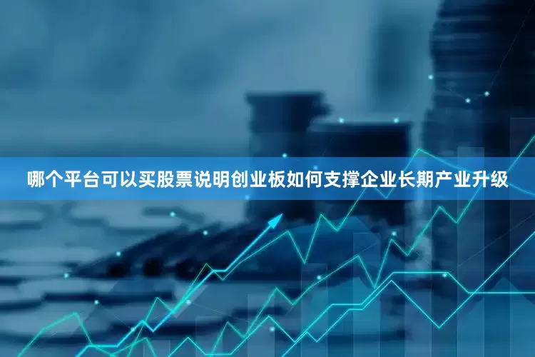哪个平台可以买股票说明创业板如何支撑企业长期产业升级